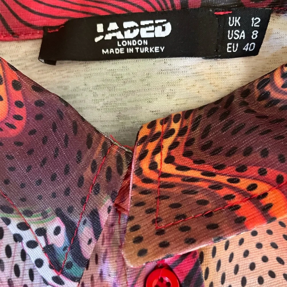 Jaded London Swirl Print - Picture 8 of 8